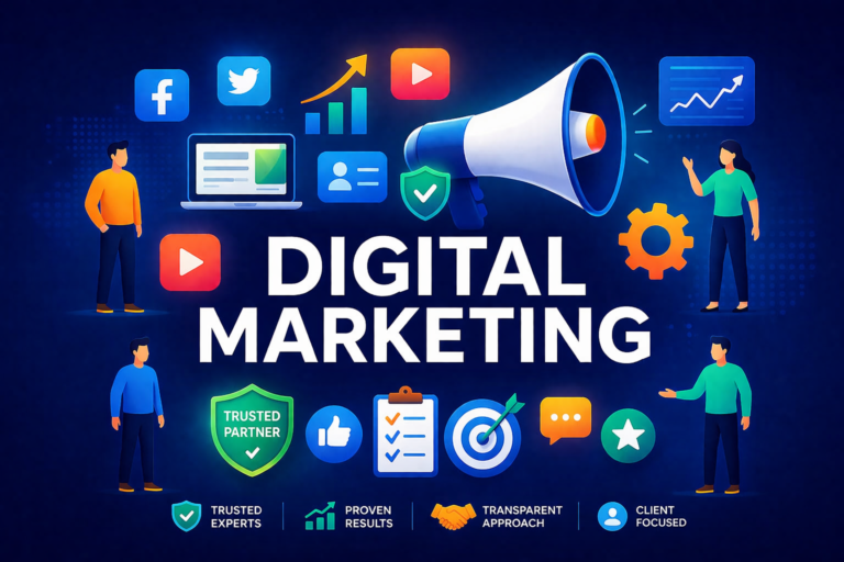 Digital marketing services for online visibility, engagement and business growth