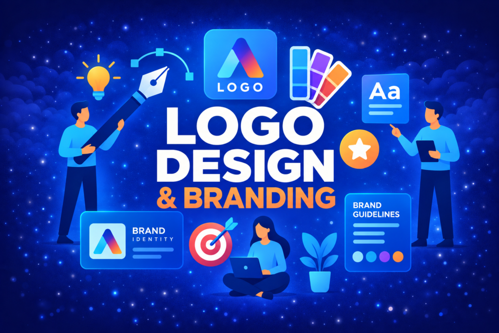 Logo design and branding services for professional brand identity